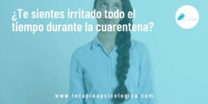 ¿Te sientes irritado todo el tiempo durante la cuarentena? background