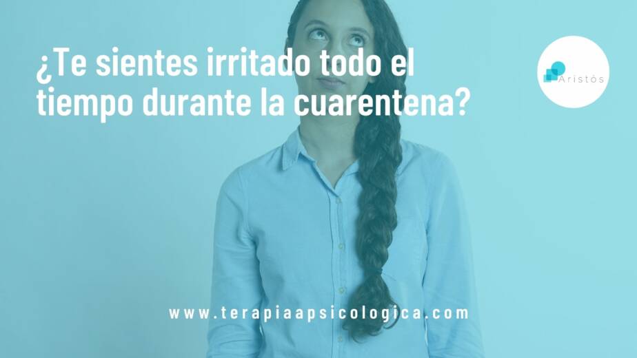 ¿Te sientes irritado todo el tiempo durante la cuarentena? background