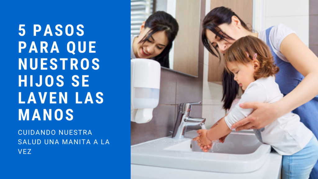 pasos lavarse las manos niños